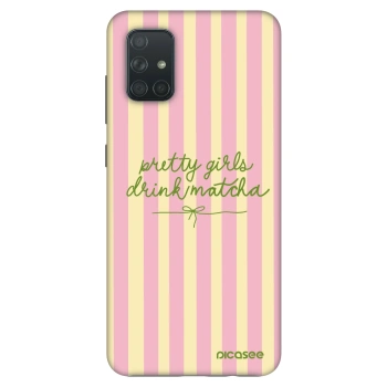 Szilikon tok erre a típusra Samsung Galaxy A71 A715F - Pretty matcha
