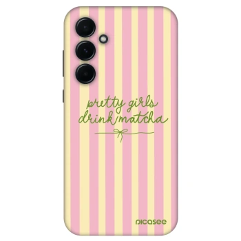 Szilikon tok erre a típusra Samsung Galaxy A55 5G A556B - Pretty matcha