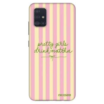Szilikon tok erre a típusra Samsung Galaxy A51 A515F - Pretty matcha