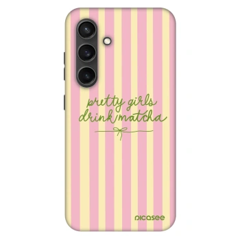Szilikon tok erre a típusra Samsung Galaxy S24 S921B 5G - Pretty matcha