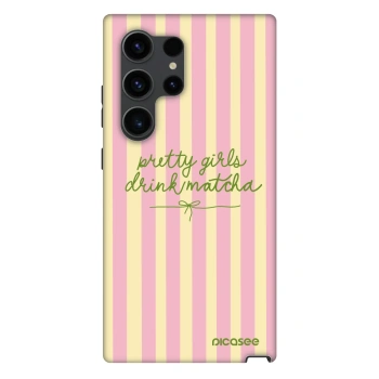 Szilikon tok erre a típusra Samsung Galaxy S24 Ultra S928B 5G - Pretty matcha