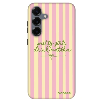 Szilikon tok erre a típusra Samsung Galaxy S25+ 5G - Pretty matcha