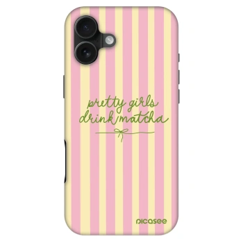 Szilikon tok erre a típusra Apple iPhone 16 Plus - Pretty matcha