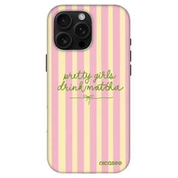Szilikon tok erre a típusra Apple iPhone 16 Pro Max - Pretty matcha
