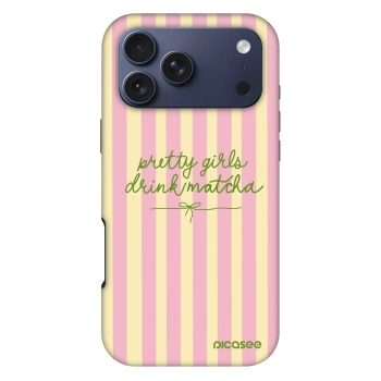 Szilikon tok erre a típusra Apple iPhone 17 Pro Max - Pretty matcha