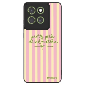 Szilikon tok erre a típusra Motorola Moto G86 5G - Pretty matcha