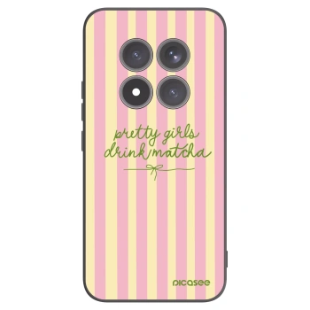 Picasee fekete szilikon tok az alábbi mobiltelefonokra Xiaomi Redmi Note 15 Pro+ - Pretty matcha