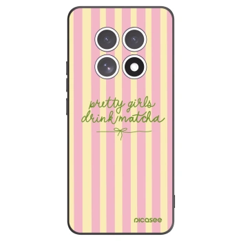 Picasee fekete szilikon tok az alábbi mobiltelefonokra Xiaomi Redmi Note 15 4G - Pretty matcha