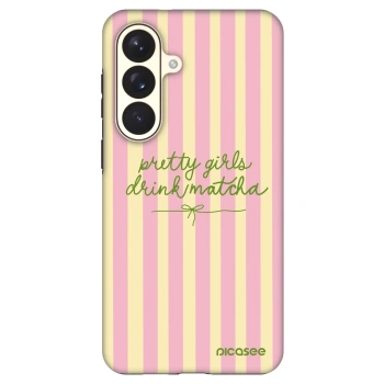 Szilikon tok erre a típusra Samsung Galaxy S26+ - Pretty matcha