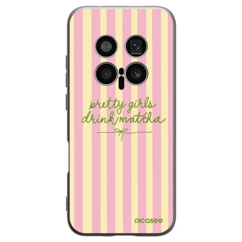 Picasee fekete szilikon tok az alábbi mobiltelefonokra Honor Magic8 Pro 5G - Pretty matcha