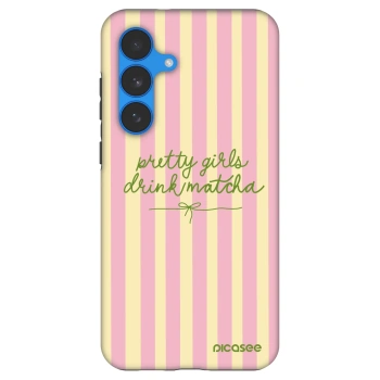 Szilikon tok erre a típusra Samsung Galaxy S25 FE 5G - Pretty matcha