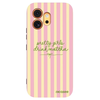 Picasee fekete szilikon tok az alábbi mobiltelefonokra Honor 600 - Pretty matcha