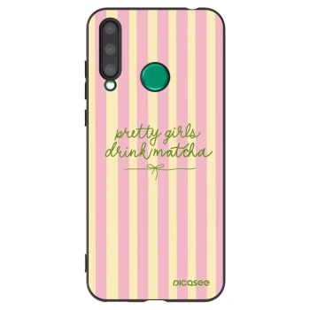 Picasee fekete szilikon tok az alábbi mobiltelefonokra Honor 20 Lite - Pretty matcha