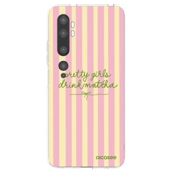 Picasee átlátszó szilikon tok az alábbi mobiltelefonokra Xiaomi Mi Note 10 (Pro) - Pretty matcha