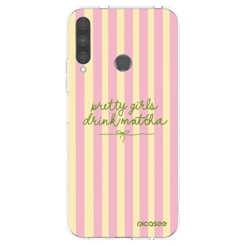 Picasee átlátszó szilikon tok az alábbi mobiltelefonokra Huawei P40 Lite E - Pretty matcha