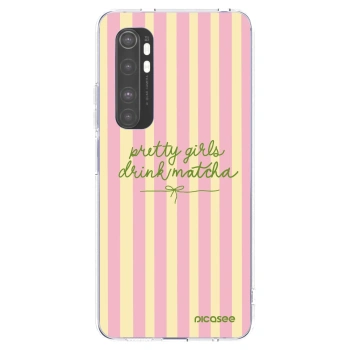 Picasee átlátszó szilikon tok az alábbi mobiltelefonokra Xiaomi Mi Note 10 Lite - Pretty matcha
