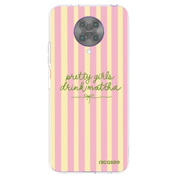Picasee átlátszó szilikon tok az alábbi mobiltelefonokra Xiaomi Poco F2 Pro - Pretty matcha