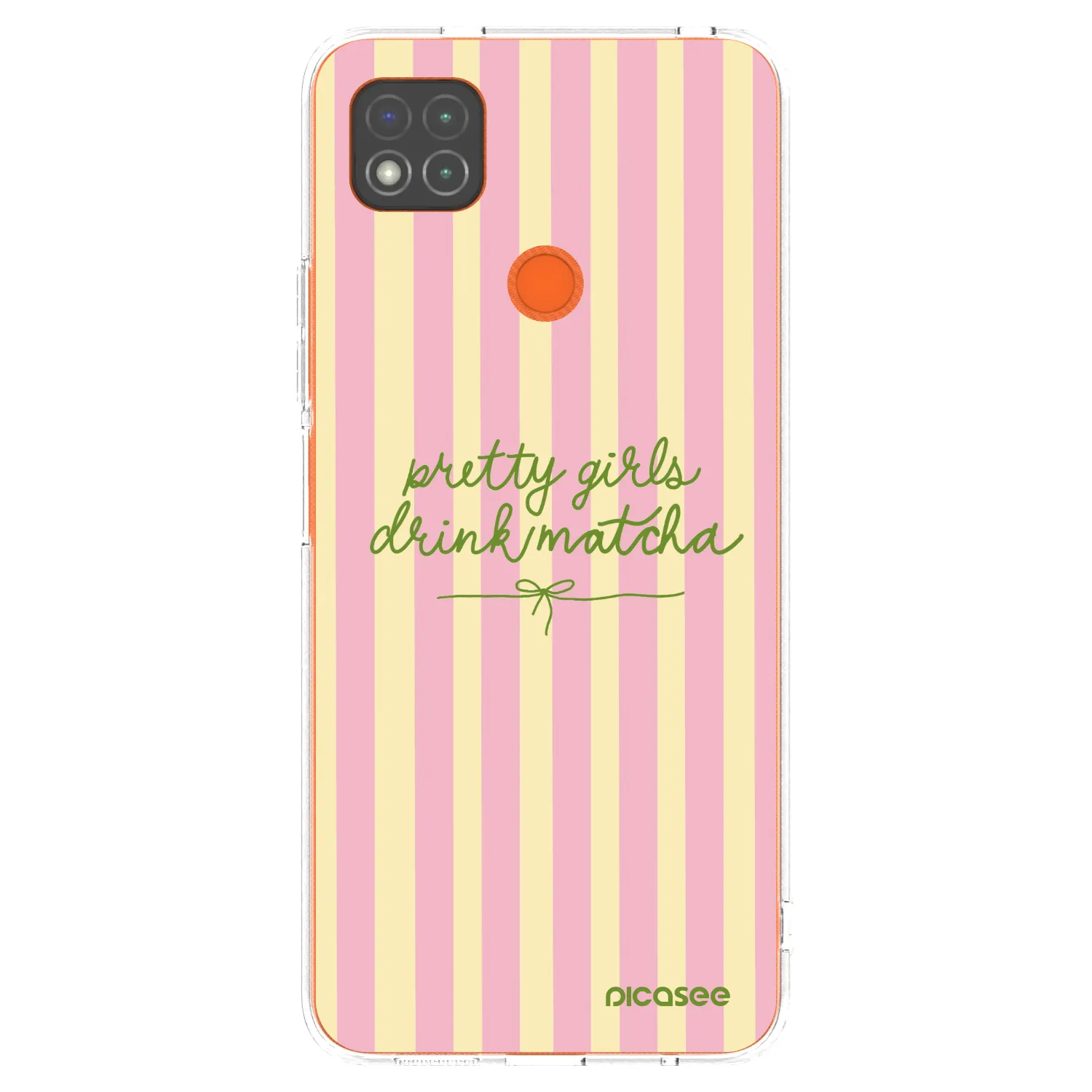 Picasee átlátszó szilikon tok az alábbi mobiltelefonokra Xiaomi Redmi 9C - Pretty matcha
