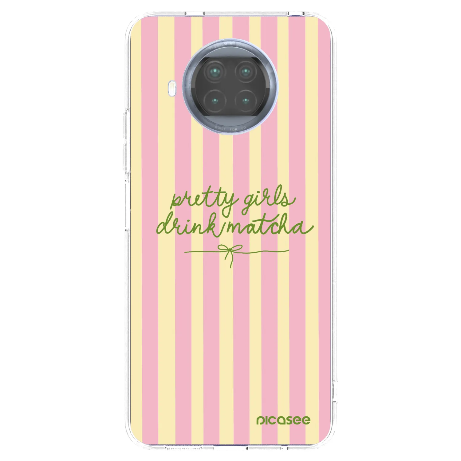 Picasee átlátszó szilikon tok az alábbi mobiltelefonokra Xiaomi Mi 10T Lite - Pretty matcha