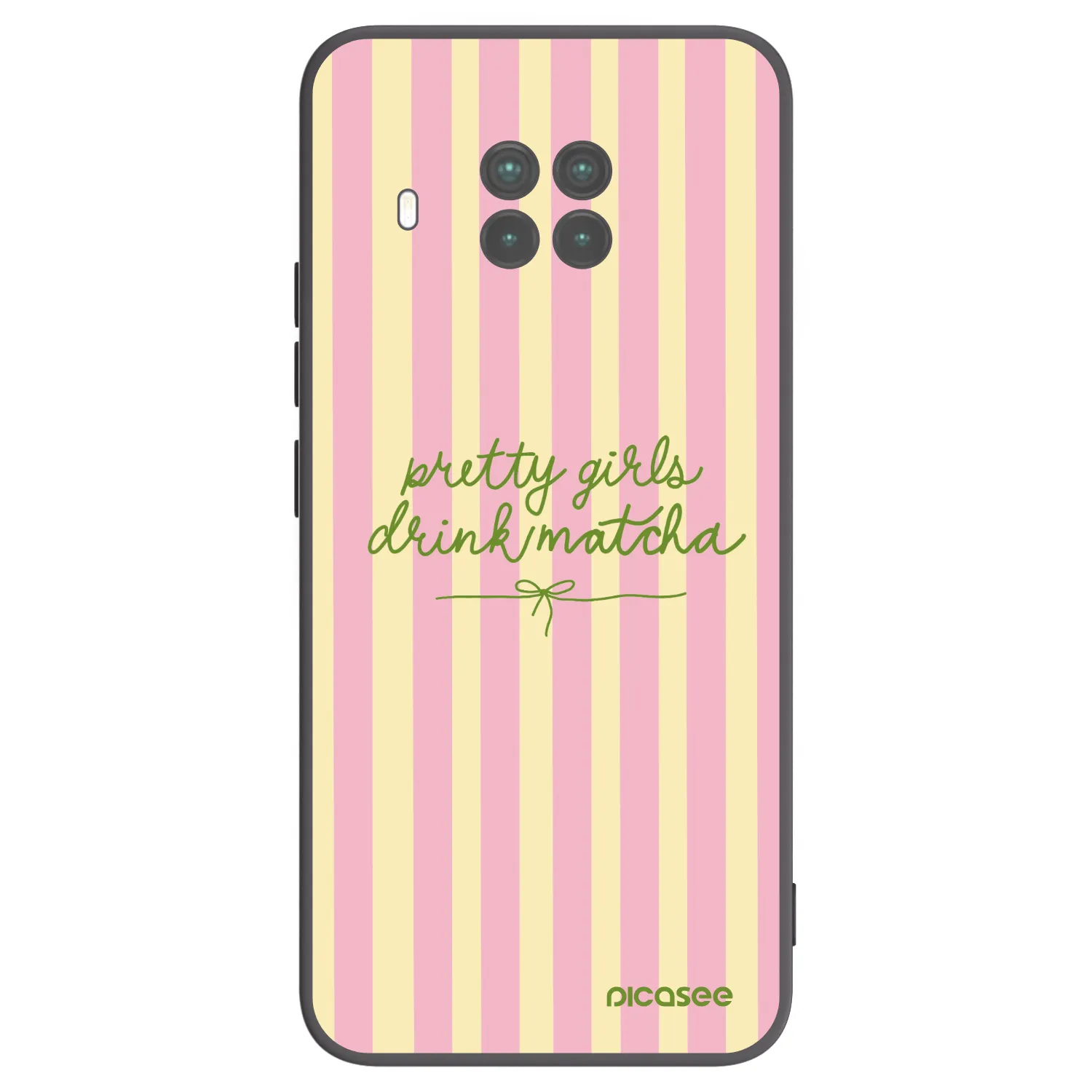 Picasee fekete szilikon tok az alábbi mobiltelefonokra Xiaomi Mi 10T Lite - Pretty matcha