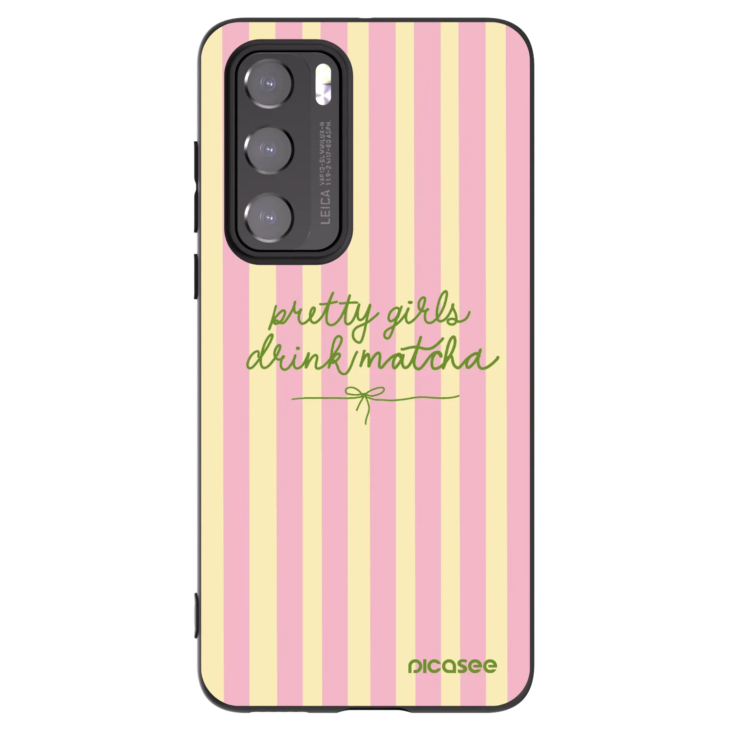 Picasee fekete szilikon tok az alábbi mobiltelefonokra Huawei P40 - Pretty matcha