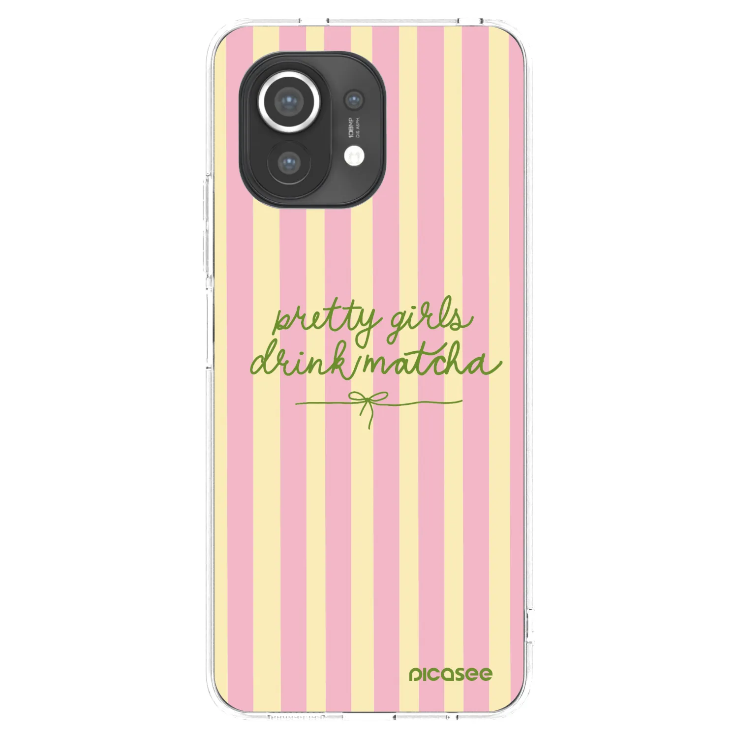 Picasee átlátszó szilikon tok az alábbi mobiltelefonokra Xiaomi Mi 11 - Pretty matcha