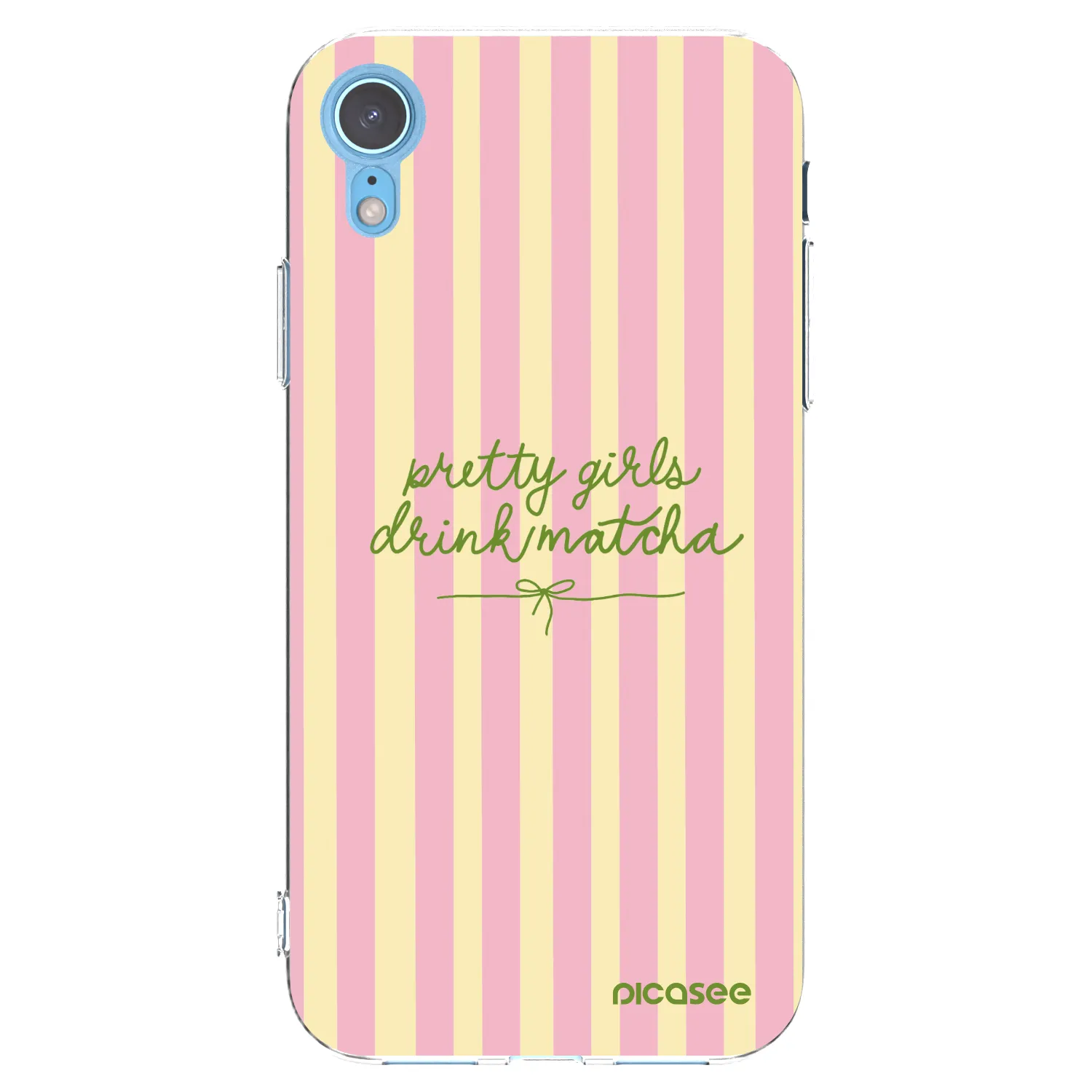 Picasee átlátszó szilikon tok az alábbi mobiltelefonokra Apple iPhone XR - Pretty matcha