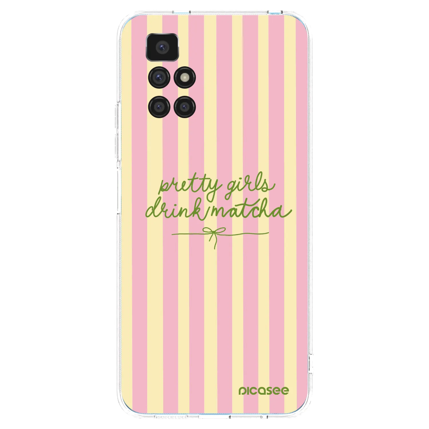 Picasee átlátszó szilikon tok az alábbi mobiltelefonokra Xiaomi Redmi 10 - Pretty matcha