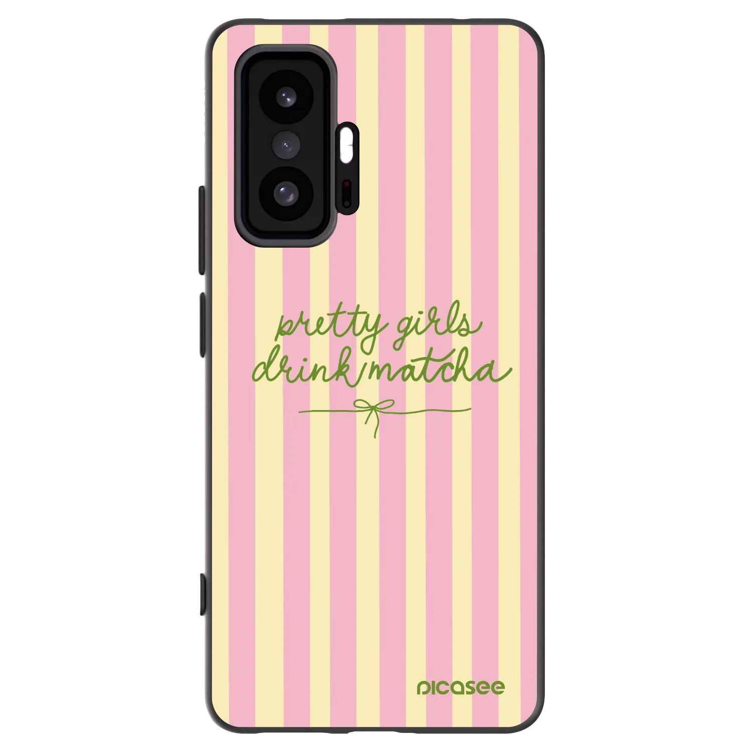 Picasee fekete szilikon tok az alábbi mobiltelefonokra Xiaomi 11T Pro - Pretty matcha