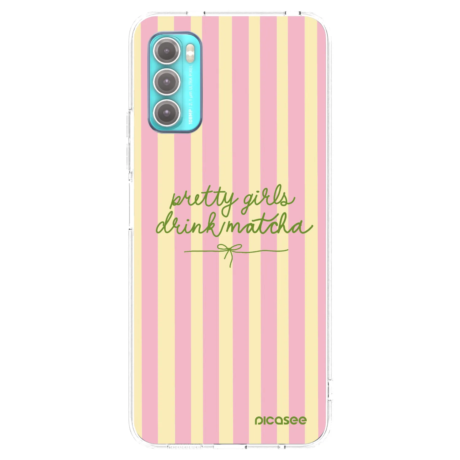 Picasee átlátszó szilikon tok az alábbi mobiltelefonokra Motorola Moto G60 - Pretty matcha