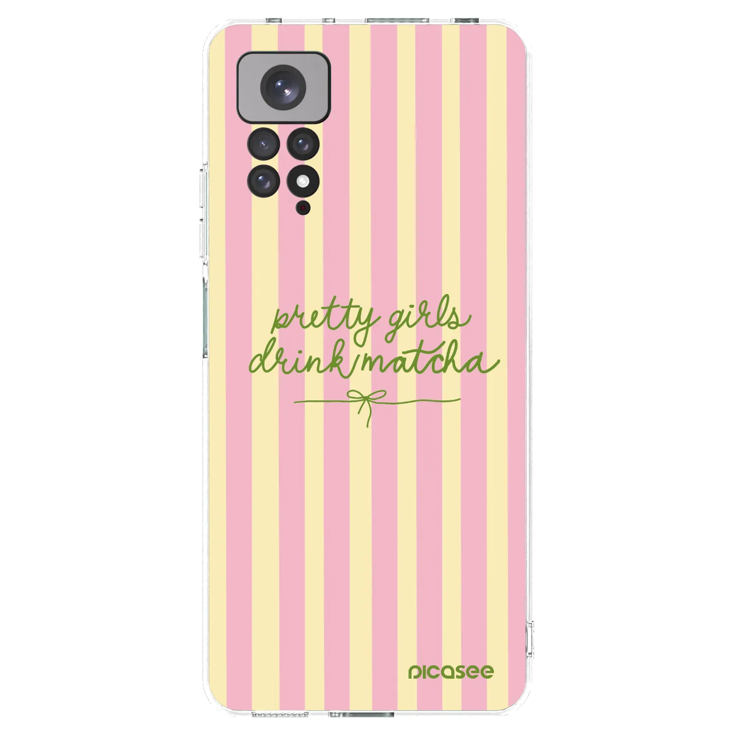 Picasee átlátszó szilikon tok az alábbi mobiltelefonokra Xiaomi Redmi Note 11 - Pretty matcha