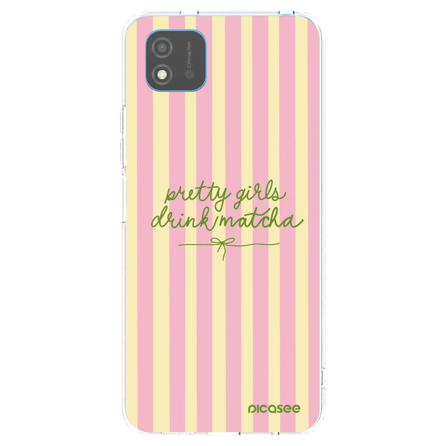 Picasee átlátszó szilikon tok az alábbi mobiltelefonokra Realme C11 (2021) - Pretty matcha