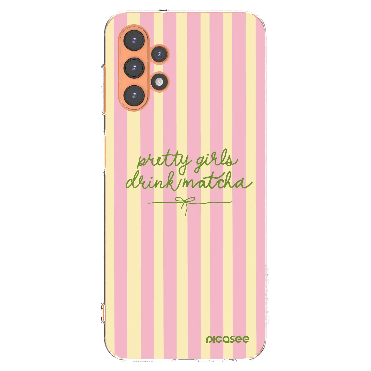 Picasee átlátszó szilikon tok az alábbi mobiltelefonokra Samsung Galaxy A13 4G A135 - Pretty matcha