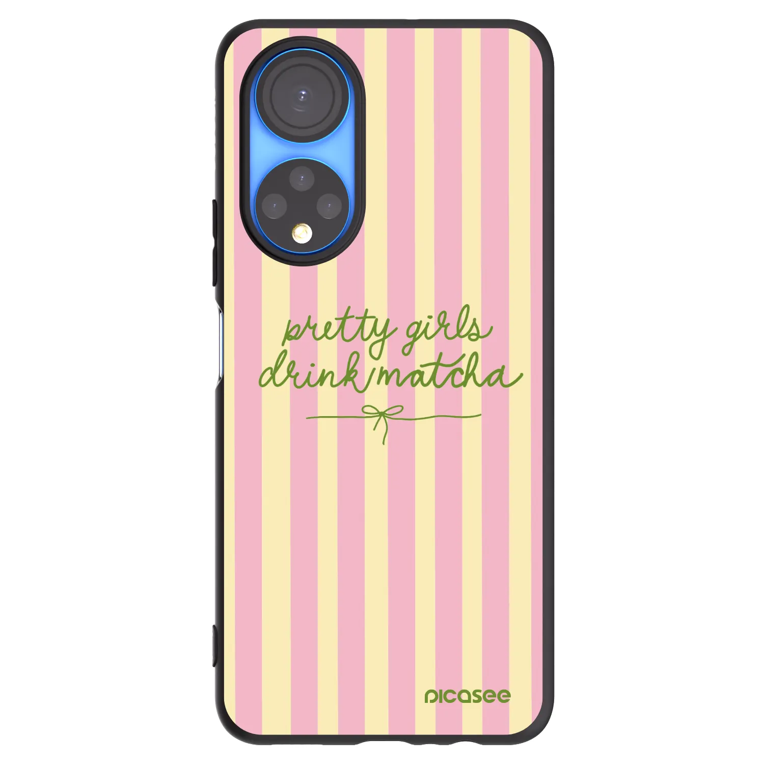 Picasee fekete szilikon tok az alábbi mobiltelefonokra Honor X7 - Pretty matcha