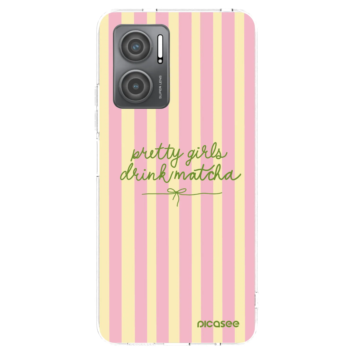 Picasee átlátszó szilikon tok az alábbi mobiltelefonokra Xiaomi Redmi 10 5G - Pretty matcha