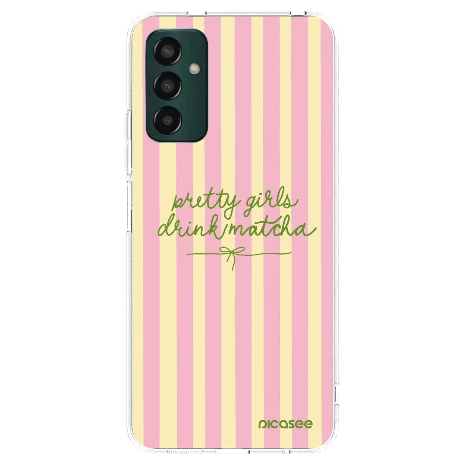Picasee átlátszó szilikon tok az alábbi mobiltelefonokra Samsung Galaxy M23 5G - Pretty matcha