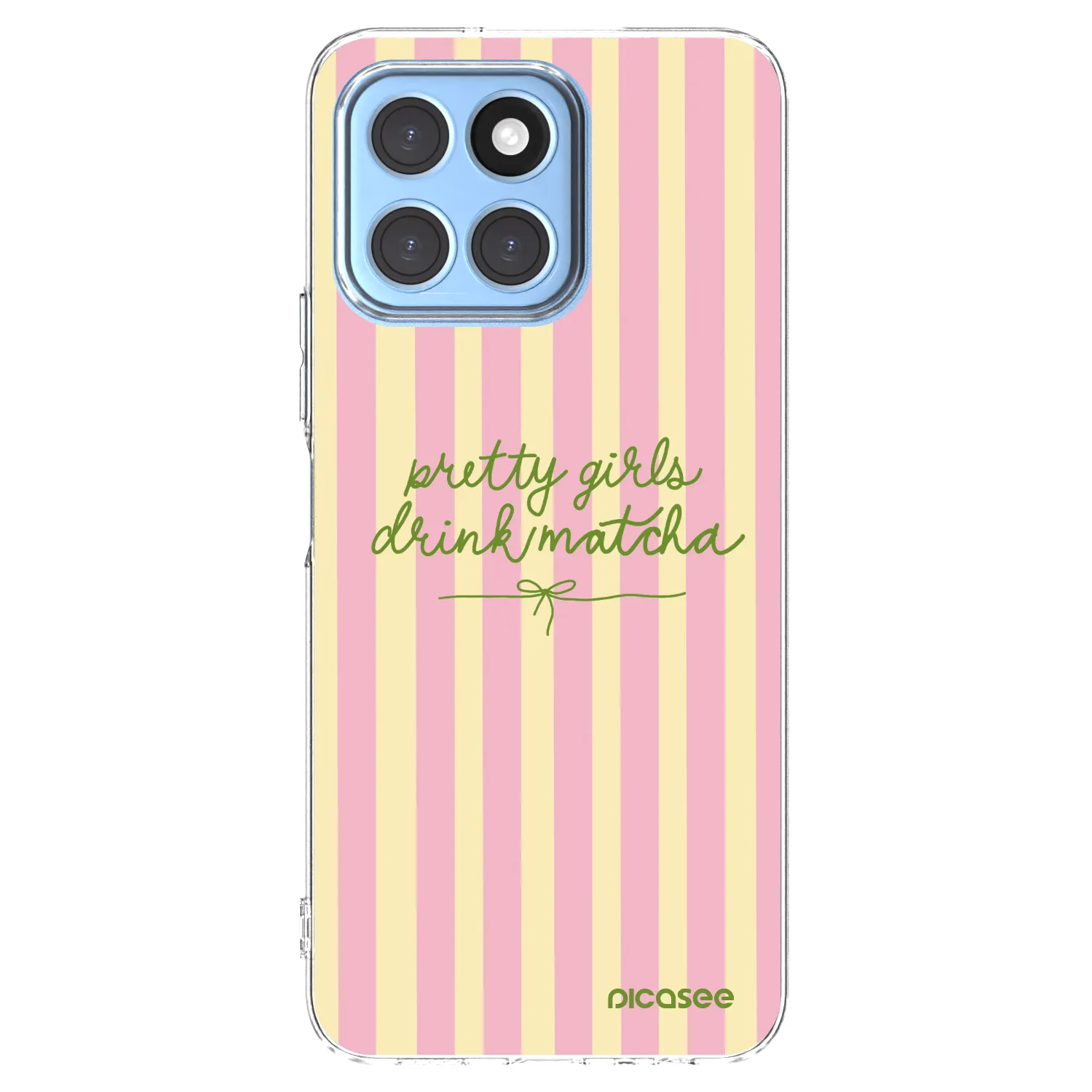 Picasee átlátszó szilikon tok az alábbi mobiltelefonokra Honor X6 - Pretty matcha