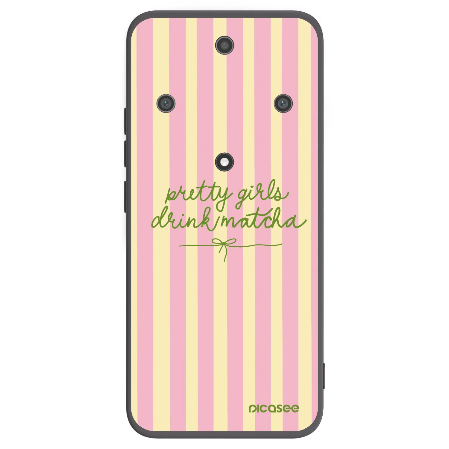 Picasee fekete szilikon tok az alábbi mobiltelefonokra Honor Magic5 Lite 5G - Pretty matcha