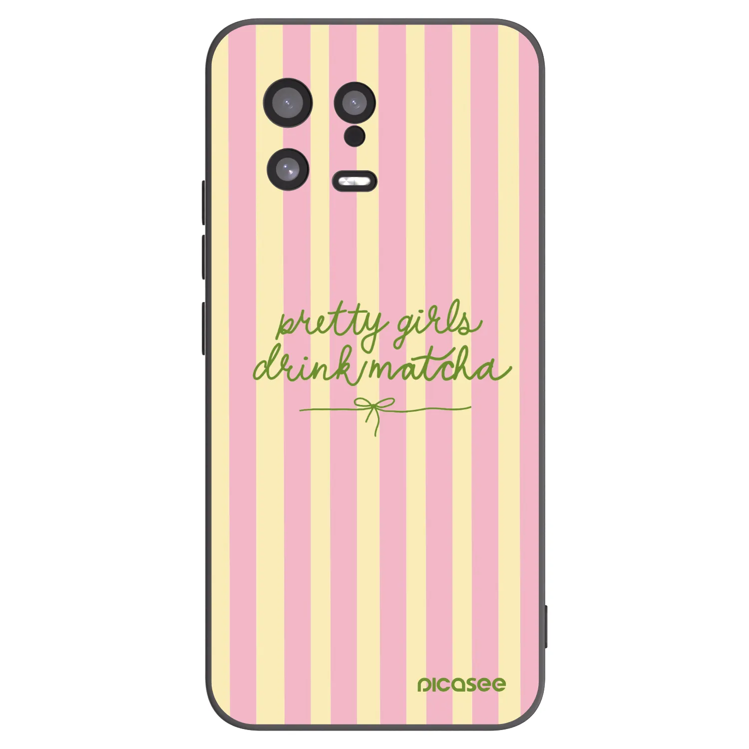 Picasee fekete szilikon tok az alábbi mobiltelefonokra Xiaomi 13 - Pretty matcha