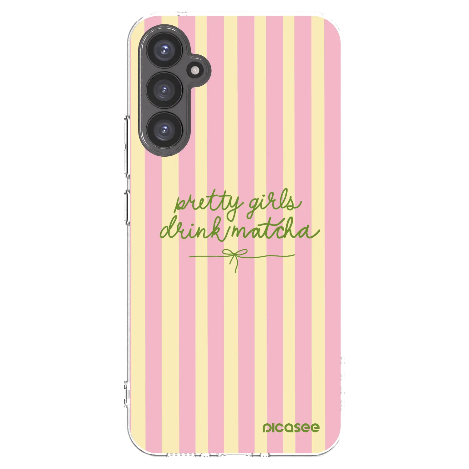 Picasee átlátszó szilikon tok az alábbi mobiltelefonokra Samsung Galaxy A34 5G A346B - Pretty matcha
