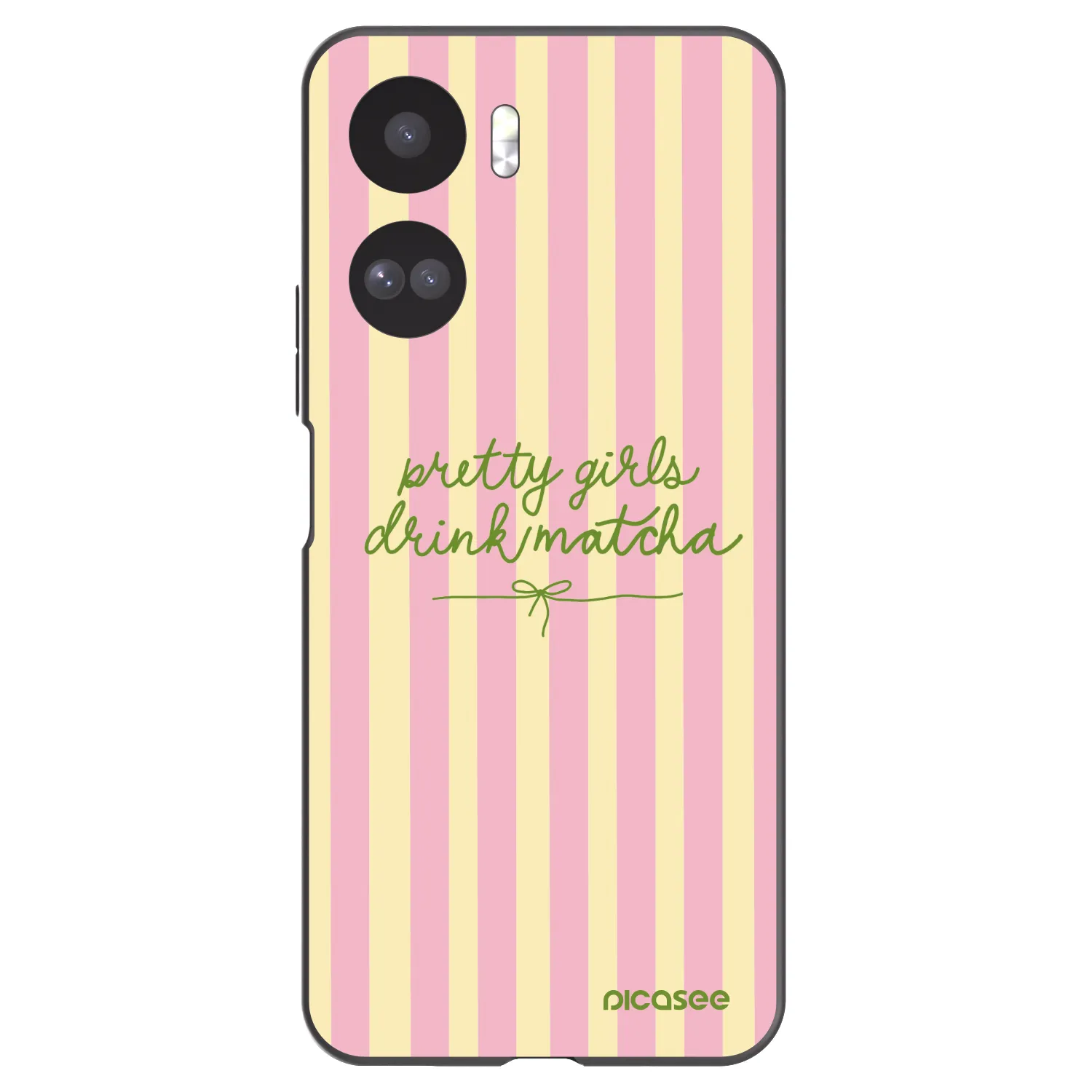 Picasee fekete szilikon tok az alábbi mobiltelefonokra Honor 90 Lite 5G - Pretty matcha