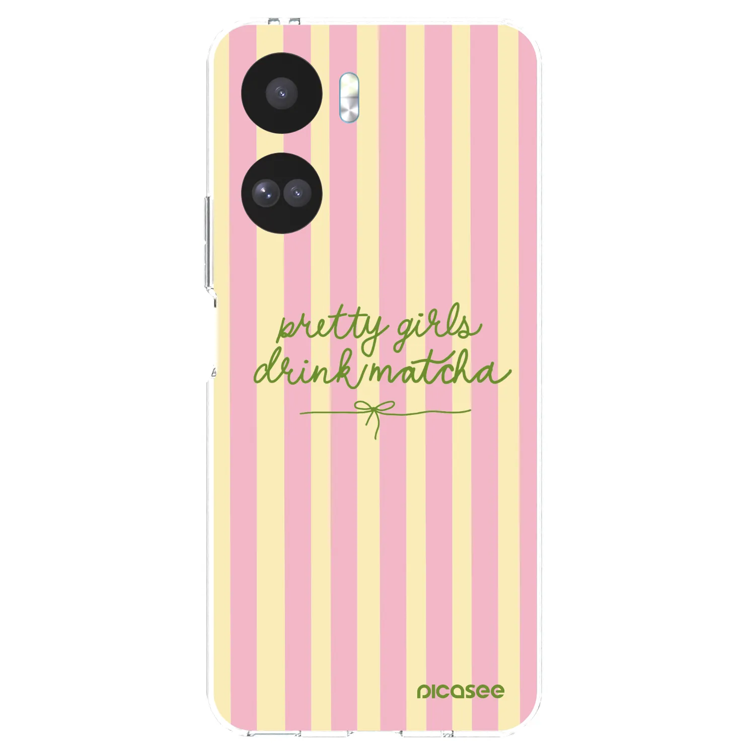 Picasee átlátszó szilikon tok az alábbi mobiltelefonokra Honor 90 Lite 5G - Pretty matcha