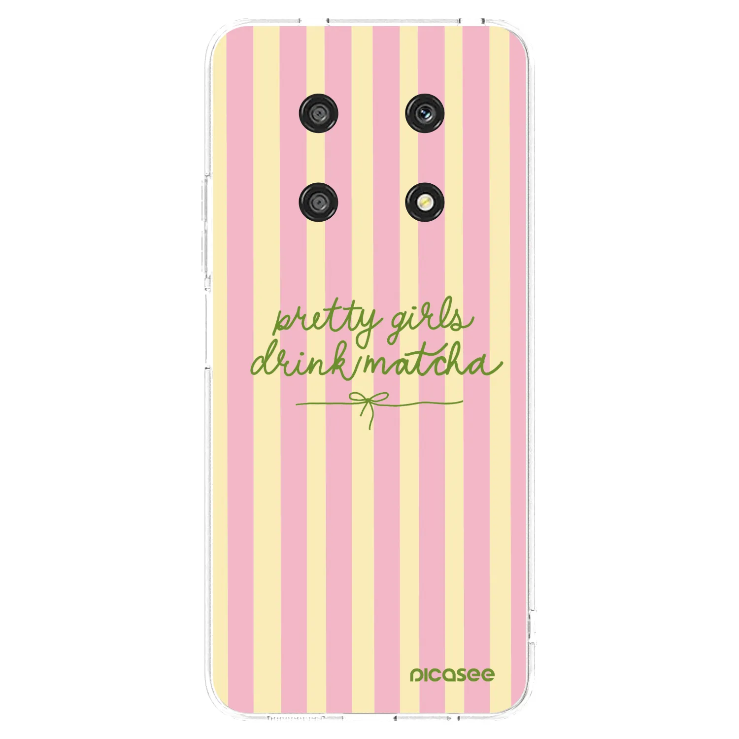 Picasee átlátszó szilikon tok az alábbi mobiltelefonokra Honor Magic4 Lite 5G - Pretty matcha