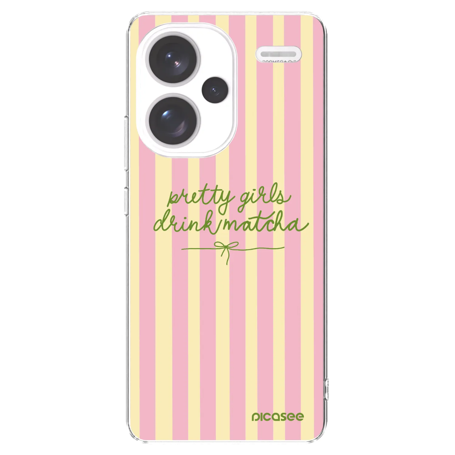 Picasee átlátszó szilikon tok az alábbi mobiltelefonokra Xiaomi Redmi Note 13 Pro+ 5G - Pretty matcha