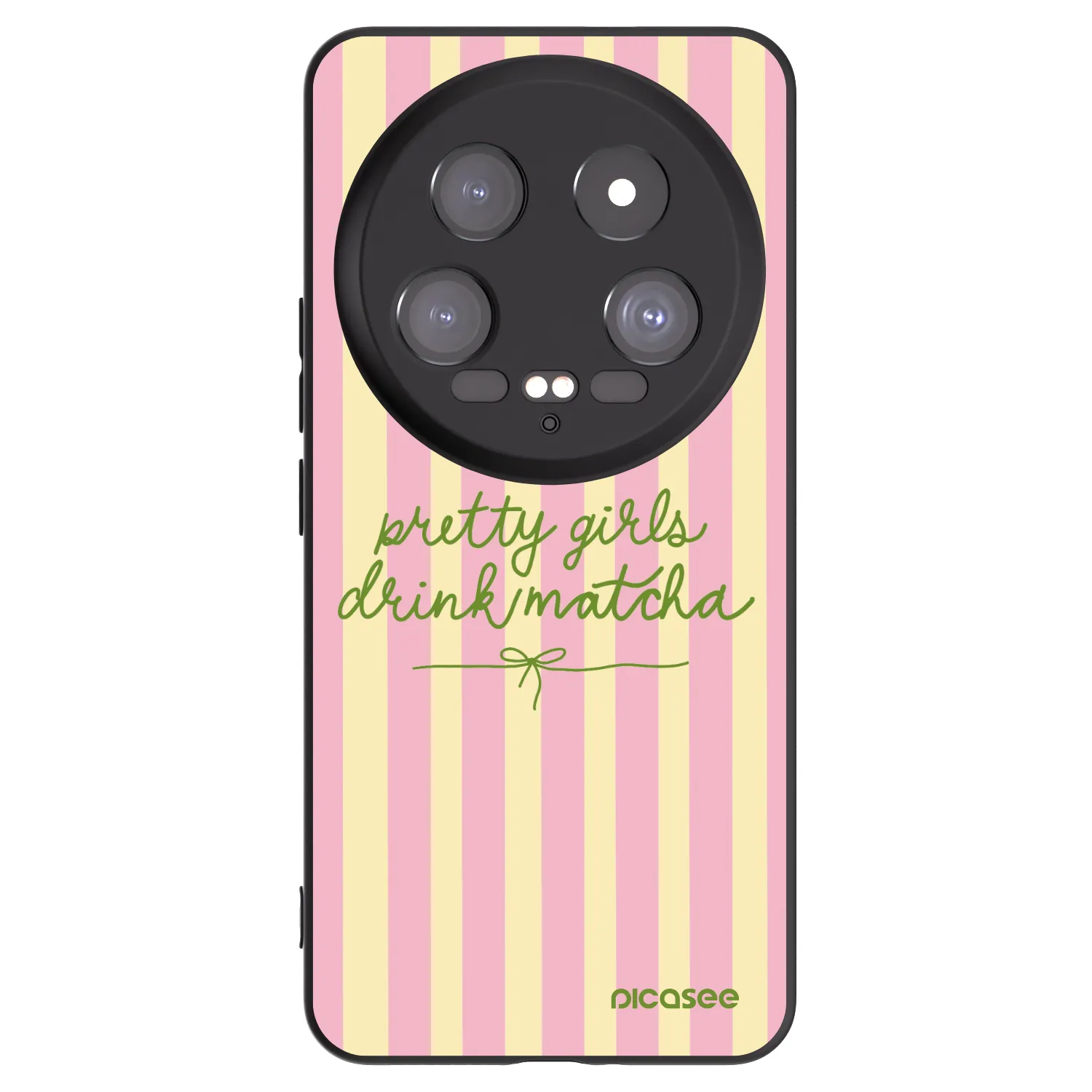Picasee fekete szilikon tok az alábbi mobiltelefonokra Xiaomi 14 Ultra - Pretty matcha