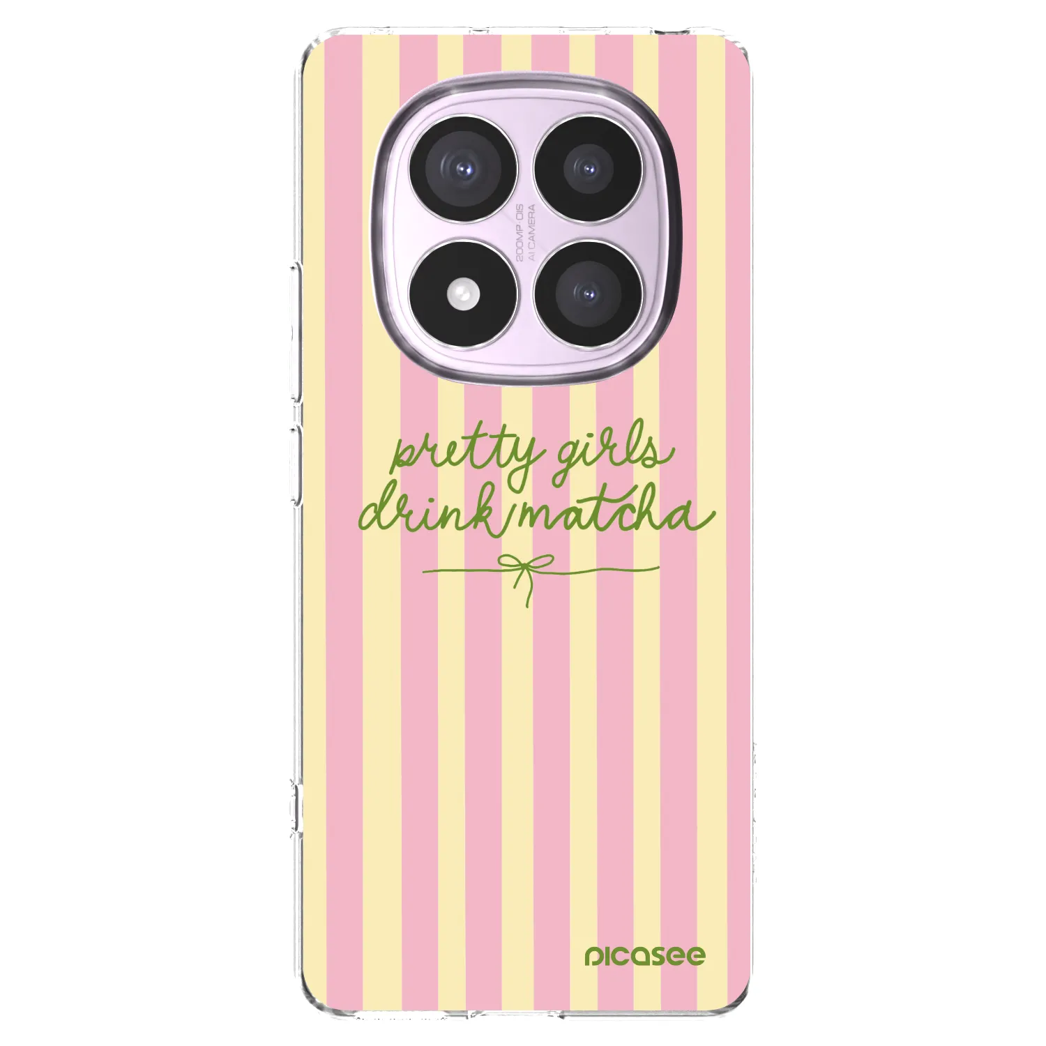 Picasee átlátszó szilikon tok az alábbi mobiltelefonokra Xiaomi Redmi Note 14 Pro 5G - Pretty matcha