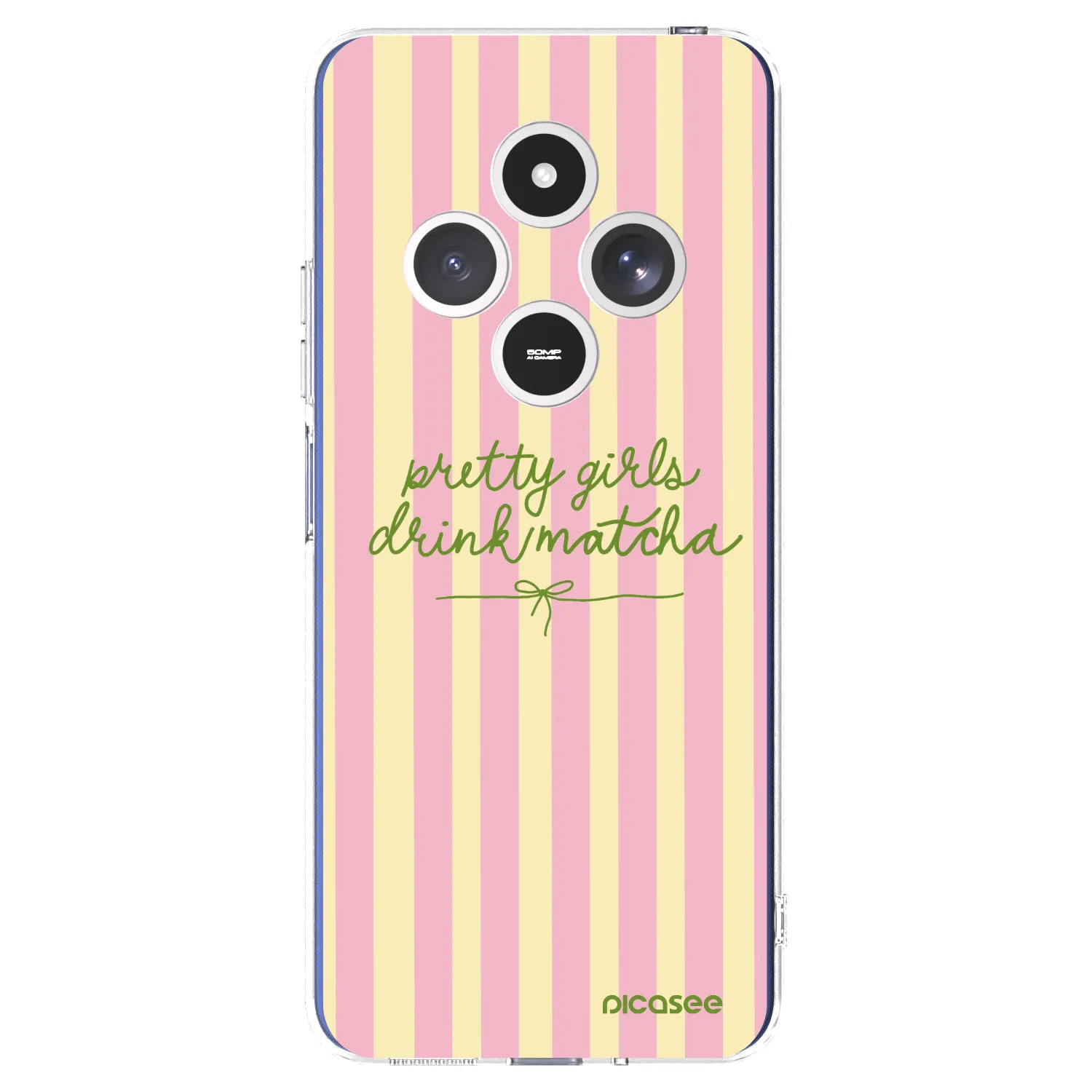 Picasee átlátszó szilikon tok az alábbi mobiltelefonokra Xiaomi Redmi 14C - Pretty matcha
