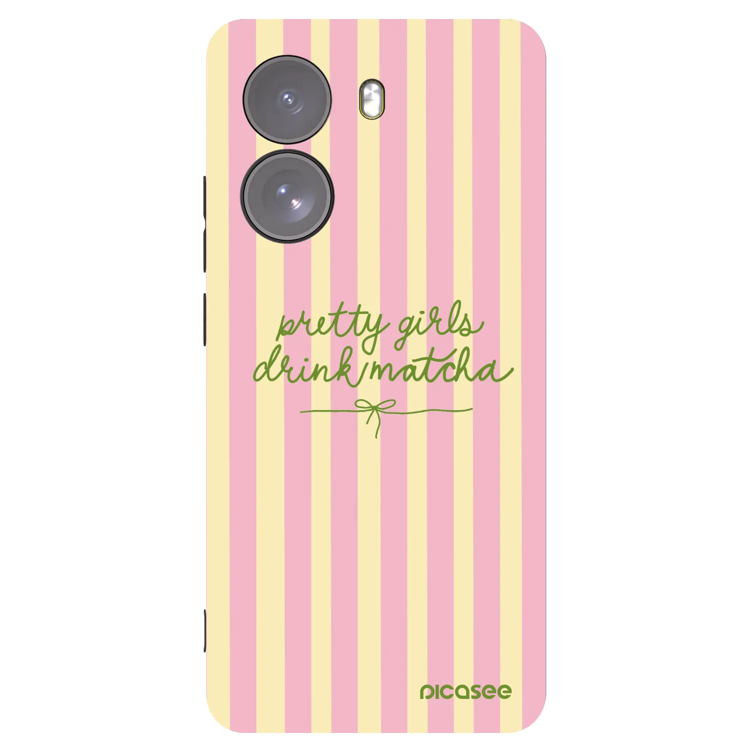 Picasee fekete szilikon tok az alábbi mobiltelefonokra Xiaomi Poco X7 - Pretty matcha