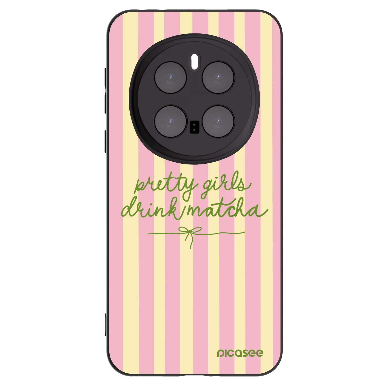 Picasee fekete szilikon tok az alábbi mobiltelefonokra Honor Magic7 Pro 5G - Pretty matcha