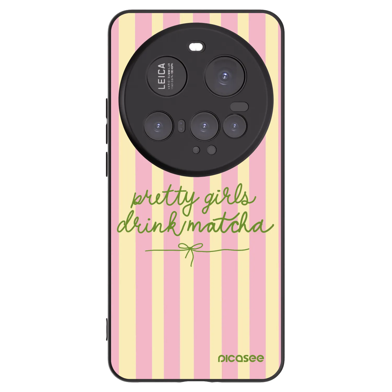 Picasee fekete szilikon tok az alábbi mobiltelefonokra Xiaomi 15 Ultra - Pretty matcha